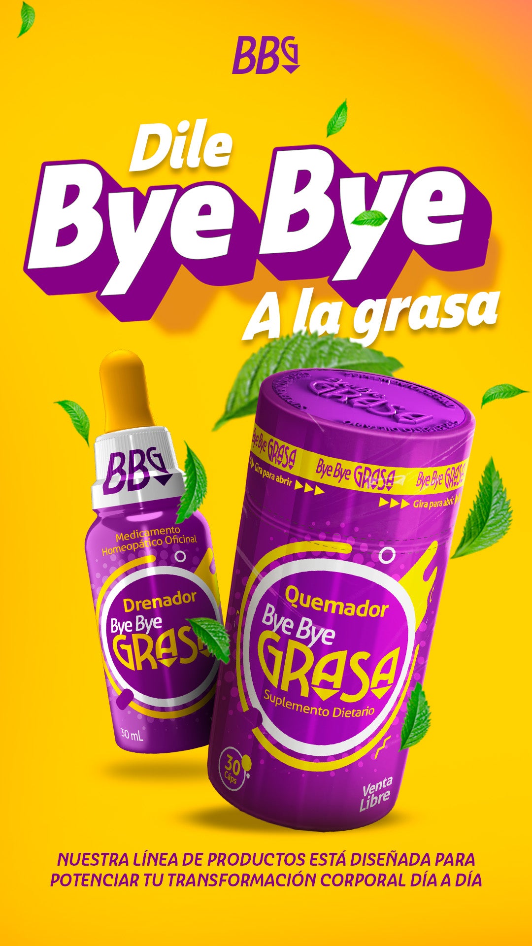 Drenador Bye Bye Grasa - ¡Dile Adiós!