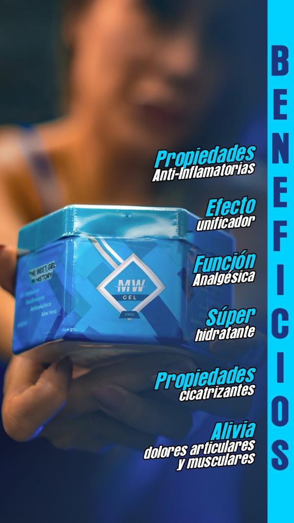 Gel Frío MW – ¡Recuperación Muscular y Reafirmante!