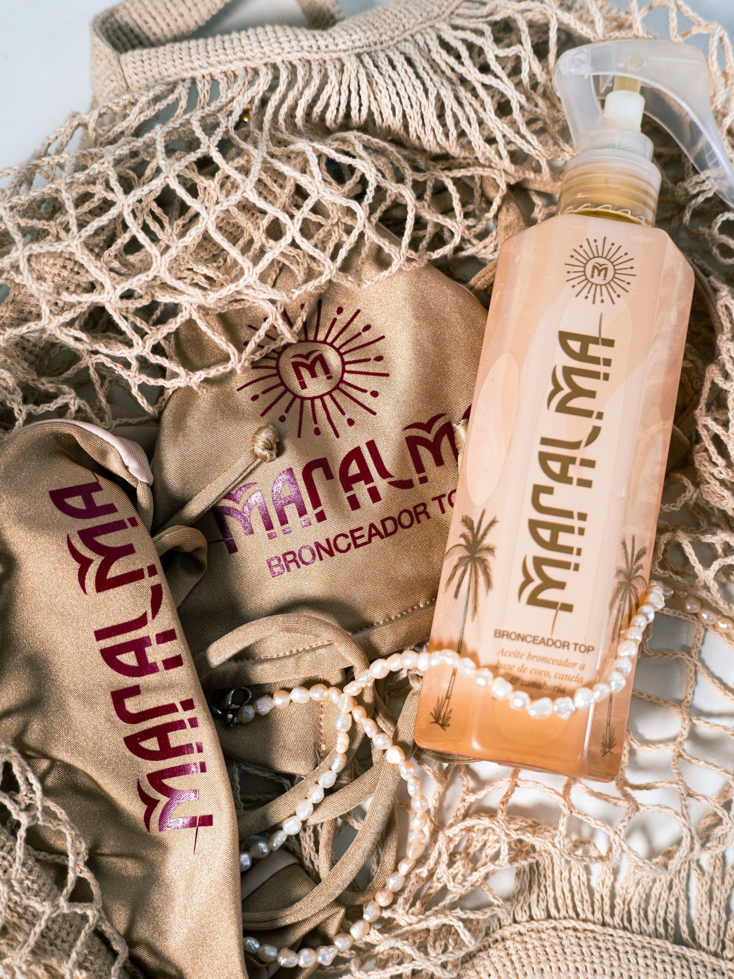 Bronceador MARALMA ¡BRILLA COMO EL SOL!
