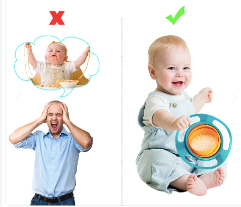 Bowl Plato Antiderrame para Bebé