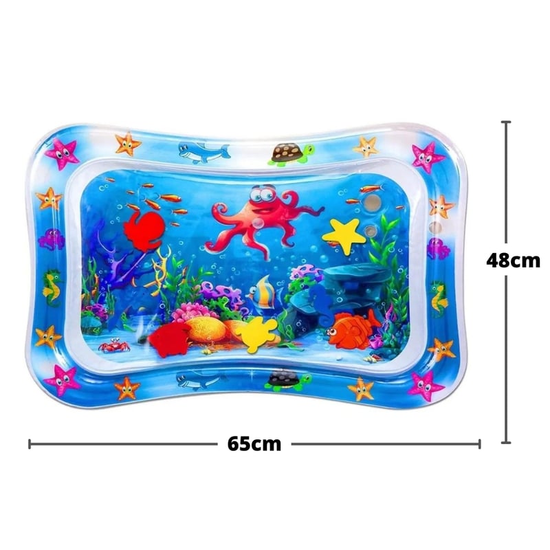 Alfombra Sensorial de Agua Inflable para Bebé +3 Meses