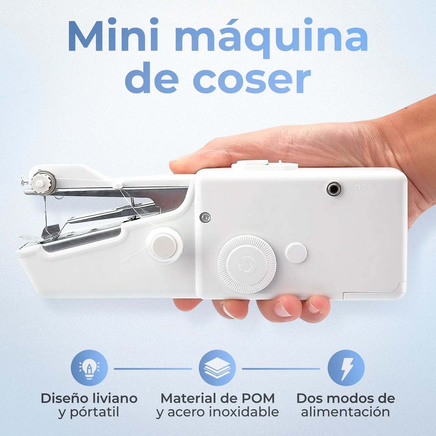Máquina de Coser Portátil Handy Stitch® ¡Haz tus arreglos en casa sin complicaciones!