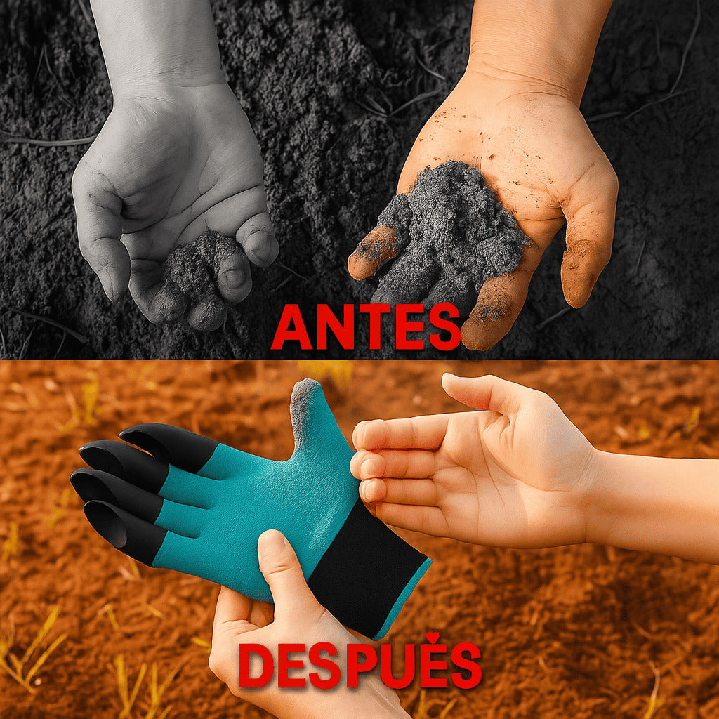 Guantes Pro® para Jardinería ¡Excava sin ensuciarte las manos!