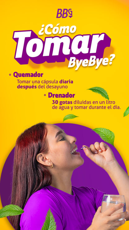Drenador Bye Bye Grasa - ¡Dile Adiós!