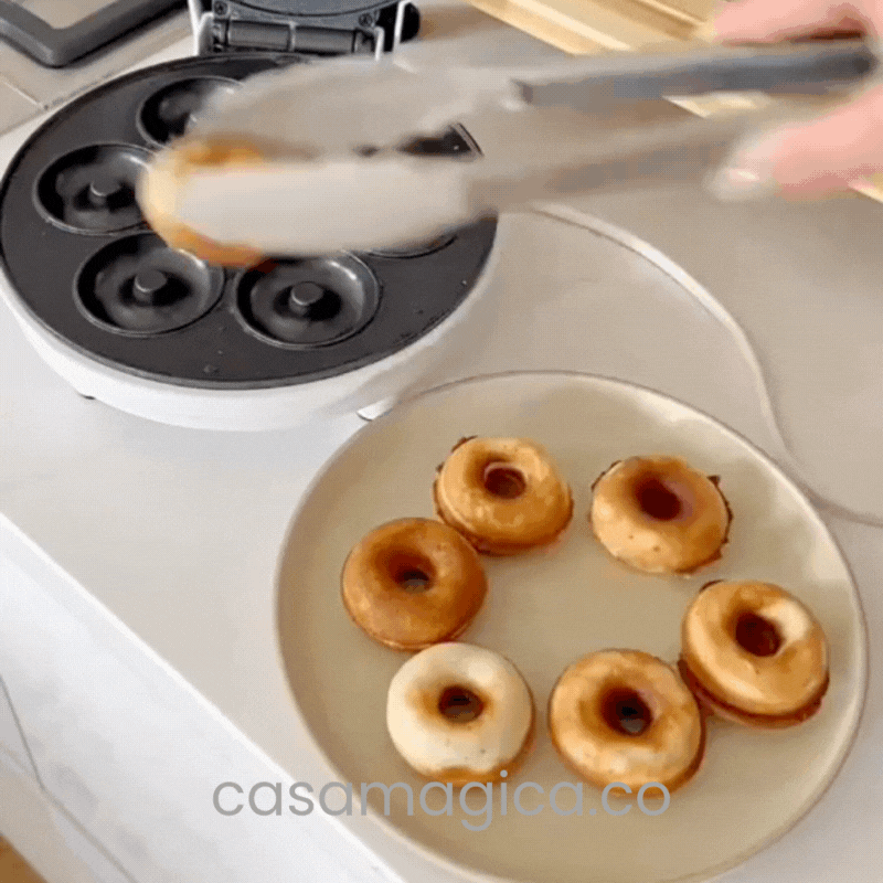 Máquina para hacer Donas - ¡Listas en minutos! Gratis Recetario en PDF