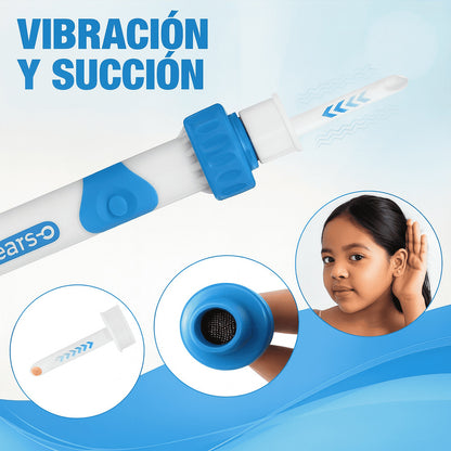 Limpiador de Oídos Succionador Eléctrico c-ears®