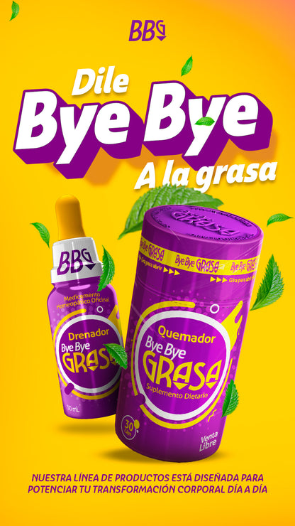 Drenador Bye Bye Grasa - ¡Dile Adiós!