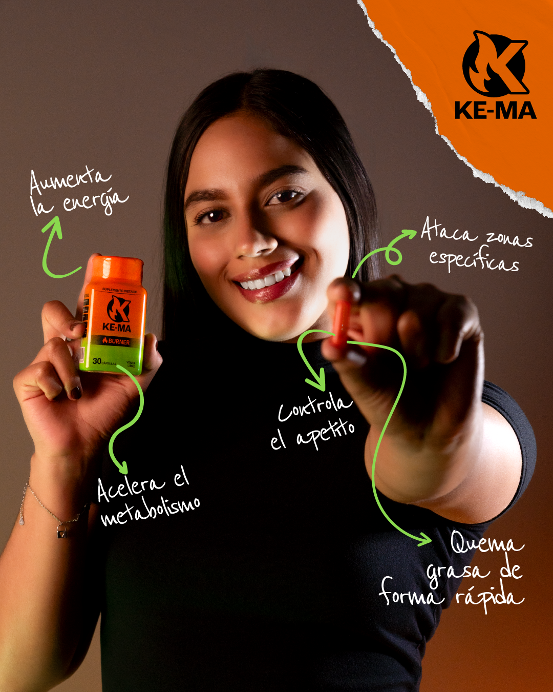 KE-MA Combo Quemador y Drenador Natural