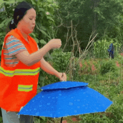 2X1 Paraguas Tipo Sombrero Multipropósito - Manos Libres