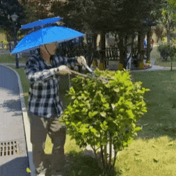 2X1 Paraguas Tipo Sombrero Multipropósito - Manos Libres