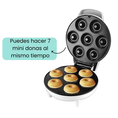 Máquina para hacer Donas - ¡Listas en minutos! Gratis Recetario en PDF